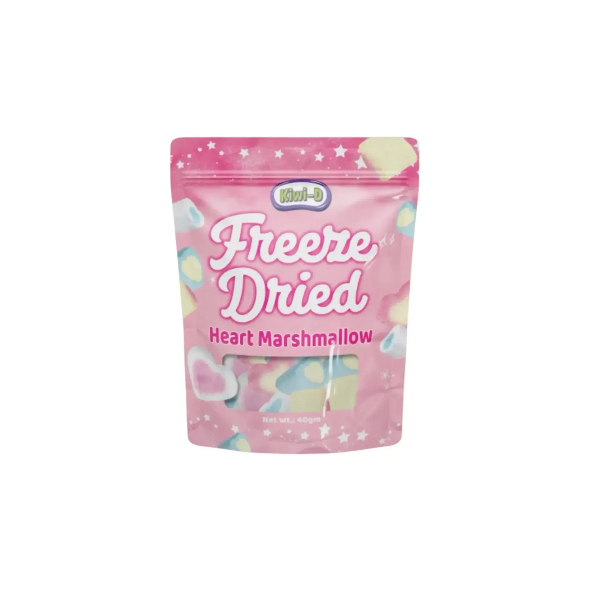 Freeze Dried Heart Marshmallow 40g - Golden Buffalo Grocery Store