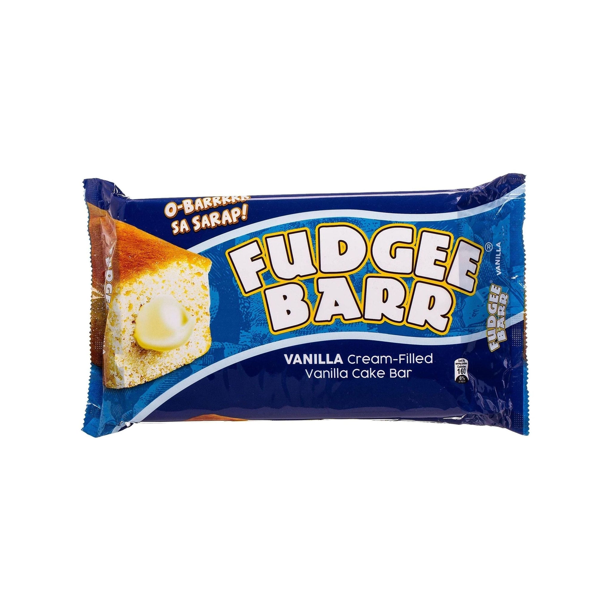Fudgee Barr Vanilla 40g x 10p - Golden Buffalo Grocery Store