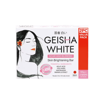 Geisha White Skin Brightening Bar 65g x 2 - Golden Buffalo Grocery Store