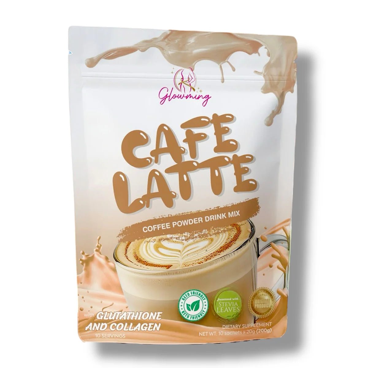 Glowing Shape Cafe Latte 10s x 20g - Golden Buffalo Grocery Store