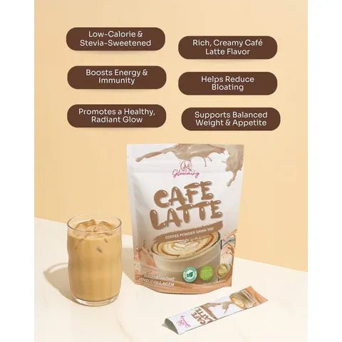 Glowing Shape Cafe Latte 10s x 20g - Golden Buffalo Grocery Store
