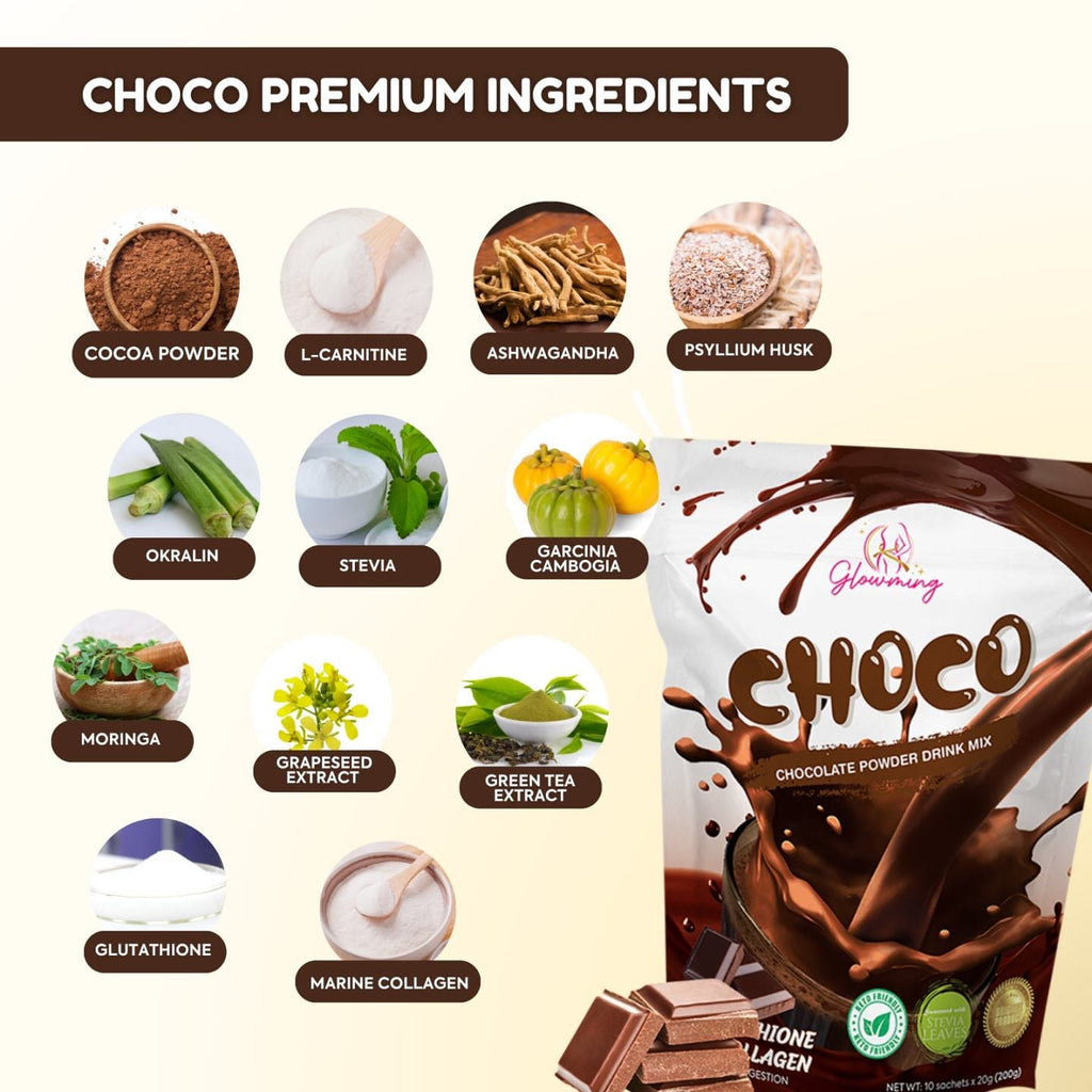 Glowing Shape Detox - Choco - Golden Buffalo Grocery Store