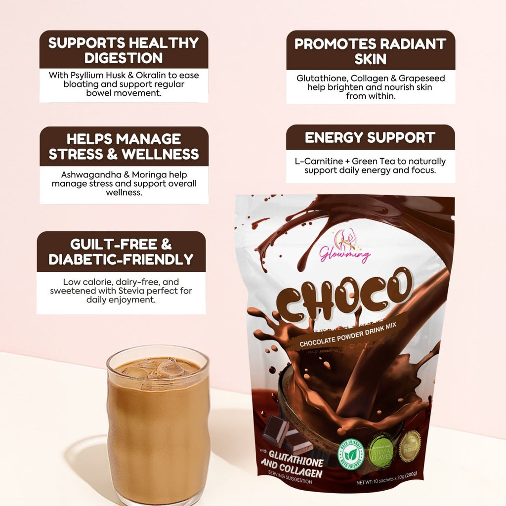 Glowing Shape Detox - Choco - Golden Buffalo Grocery Store