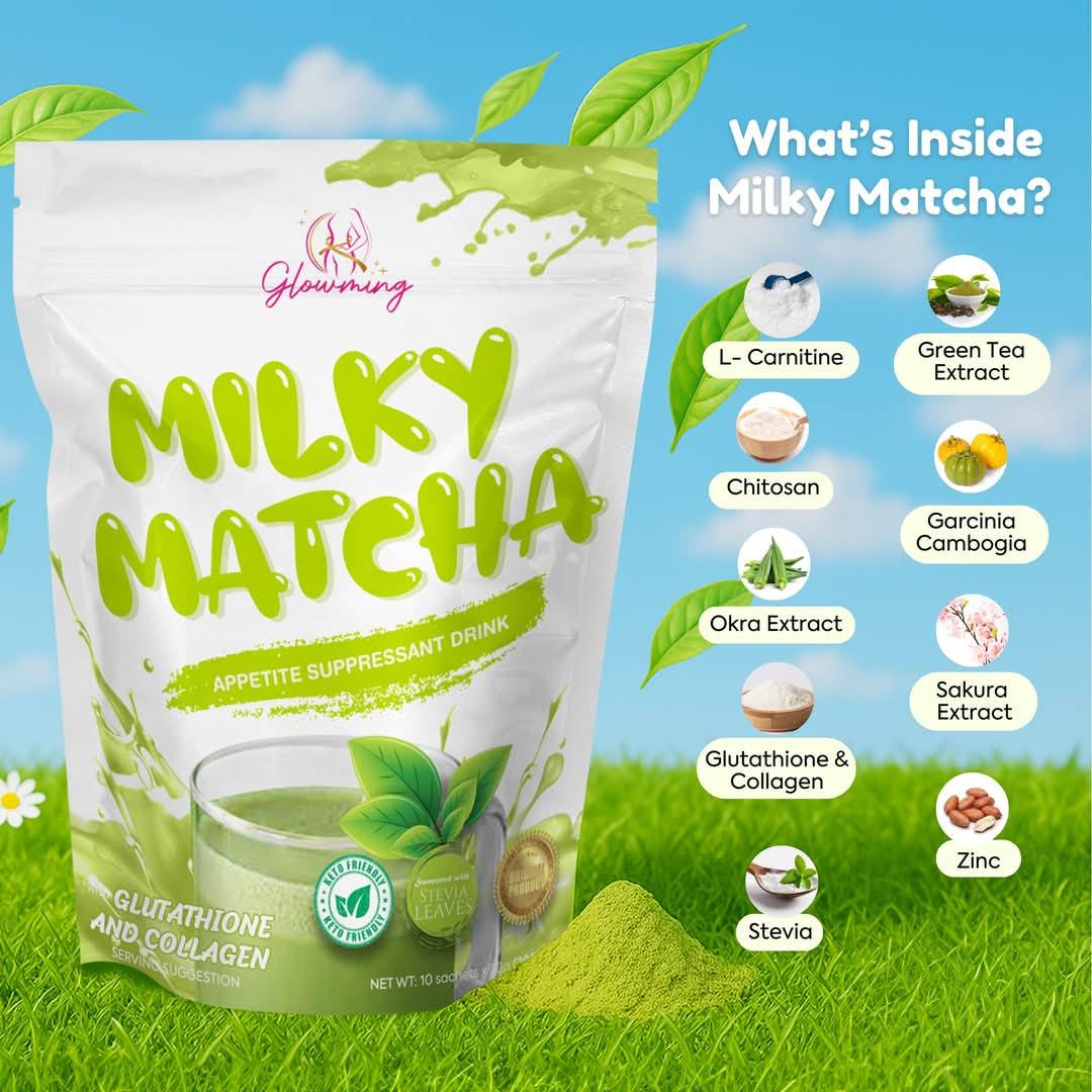 Glowing Shape Detox - Milky Matcha - Golden Buffalo Grocery Store