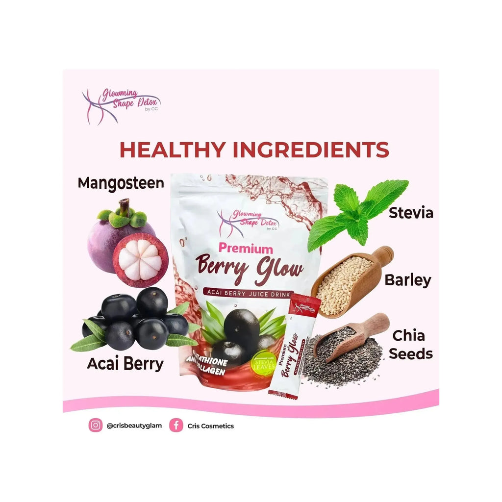 Glowing Shape Detox - Premium Berry Glow - Golden Buffalo Grocery Store