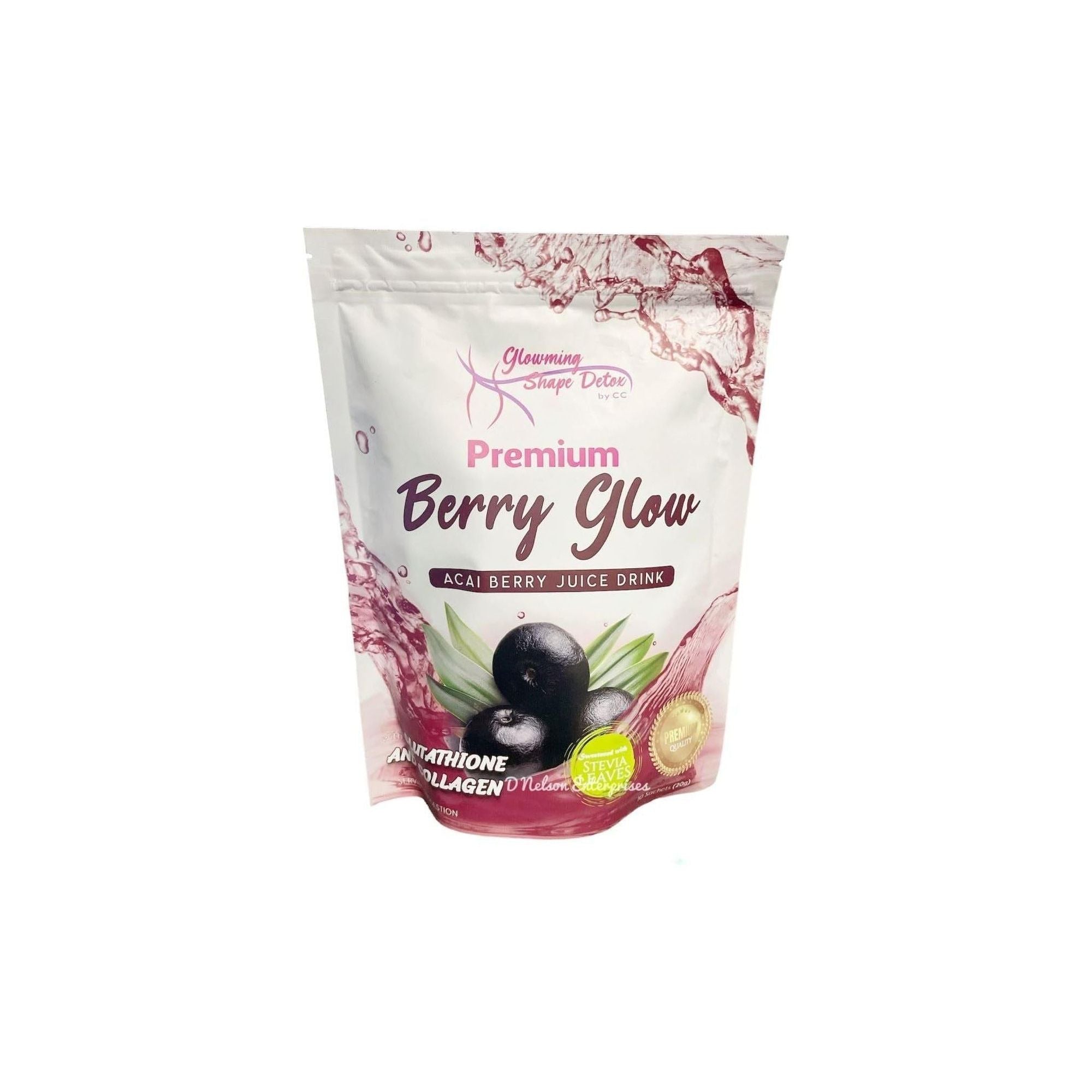 Glowing Shape Detox - Premium Berry Glow - Golden Buffalo Grocery Store