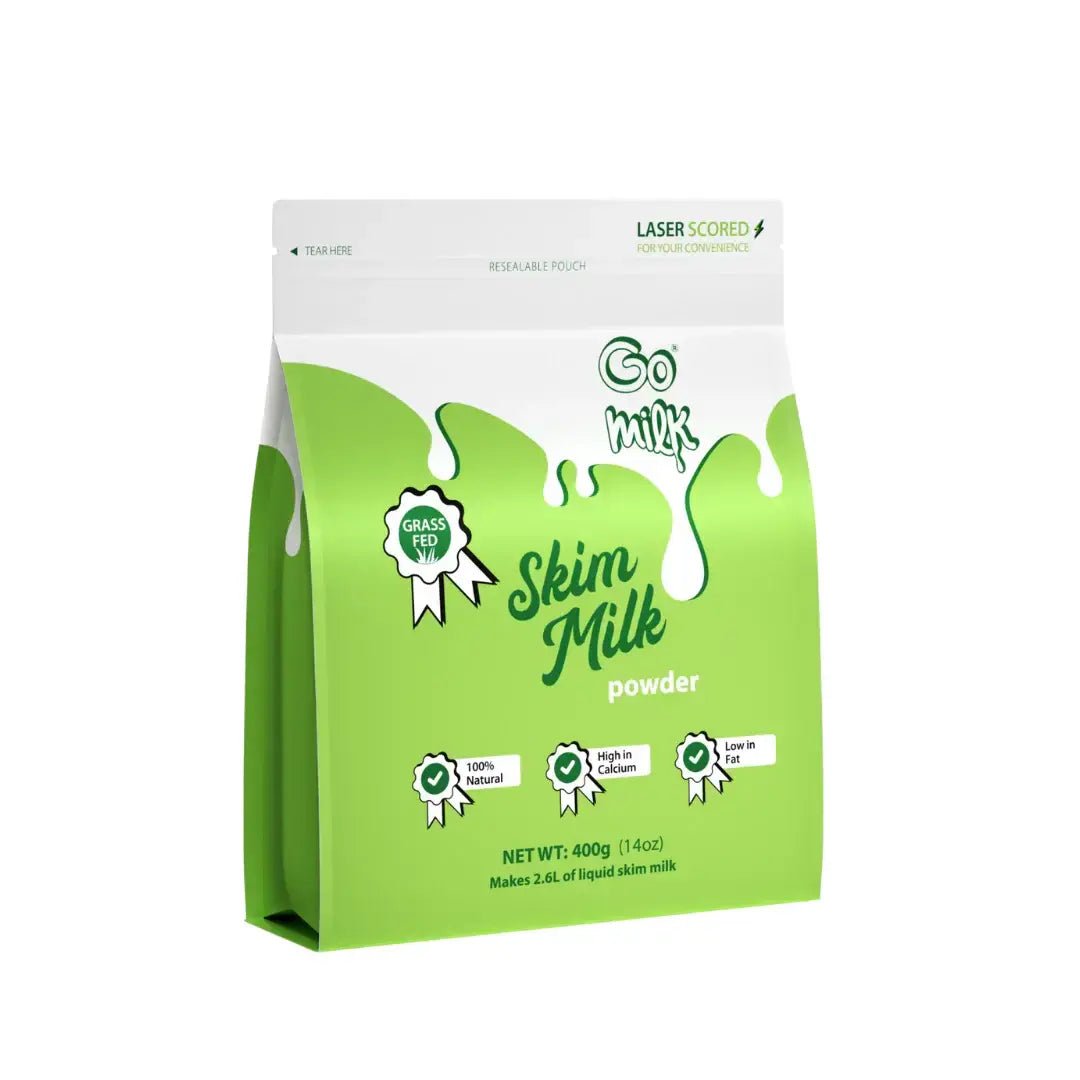 Go Milk Skim Milk Powder 400g (Green) - Golden Buffalo Grocery Store
