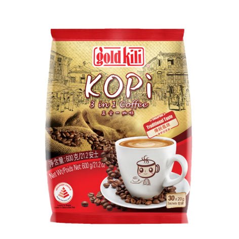 Gold Kili Kopi 3 in 1 Coffee - Golden Buffalo Grocery Store
