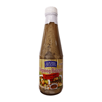 Golden Delights Anchovy Sauce Bagoong Balayan 340g - Golden Buffalo Grocery Store