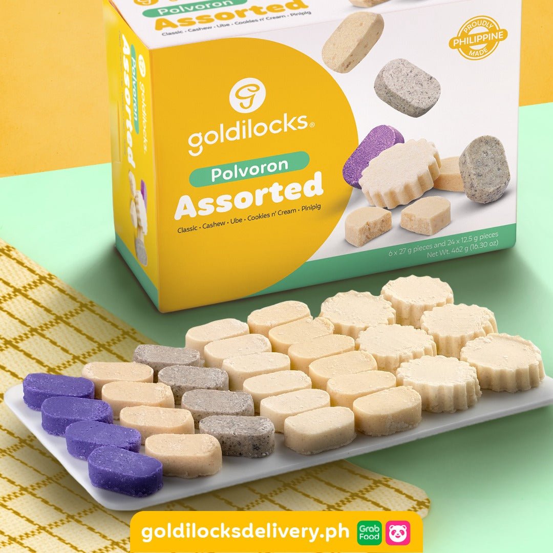 Goldilocks Polvoron Assorted 462g - Golden Buffalo Grocery Store