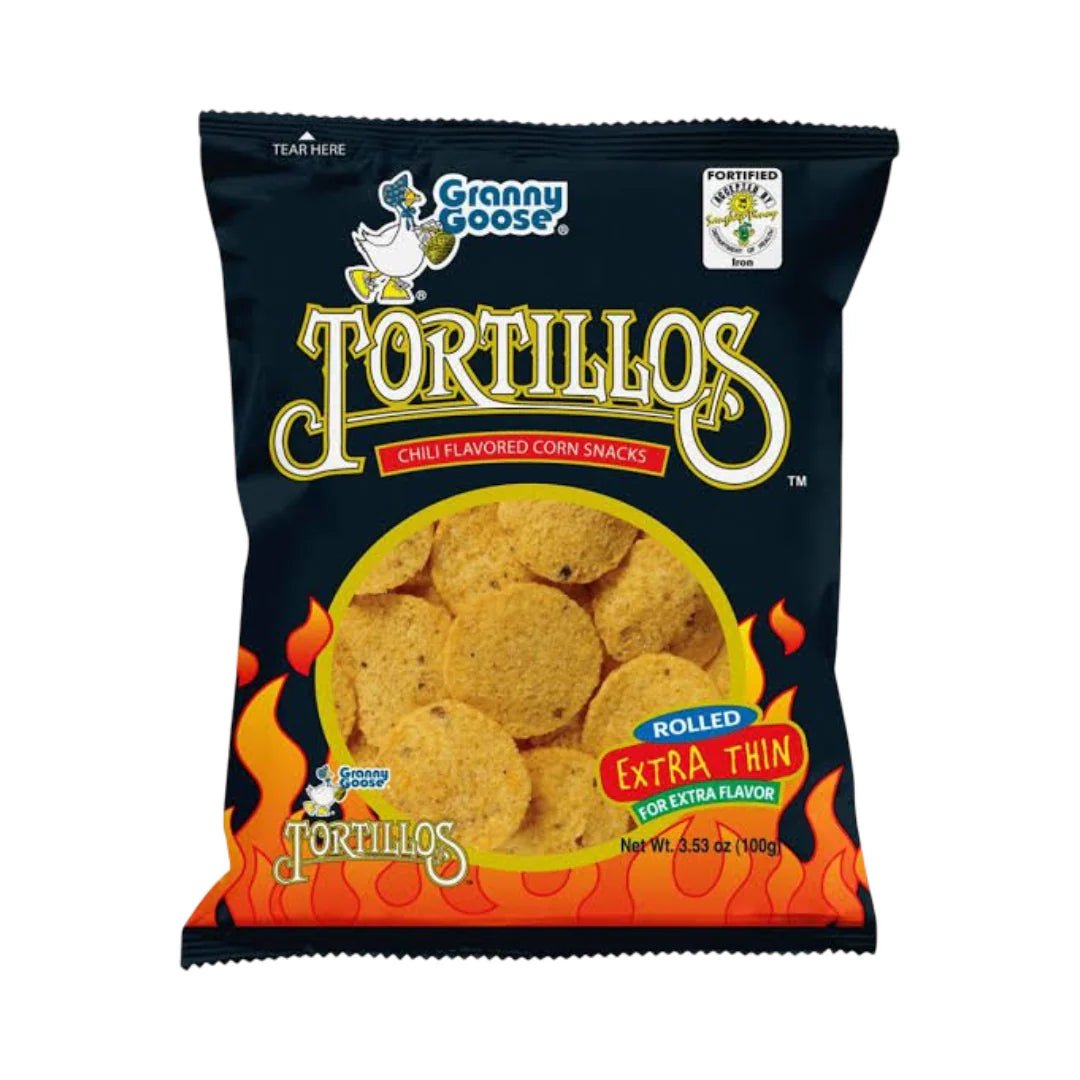 Granny Goose Tortillos - Chili Cheese 100g - Golden Buffalo Grocery Store