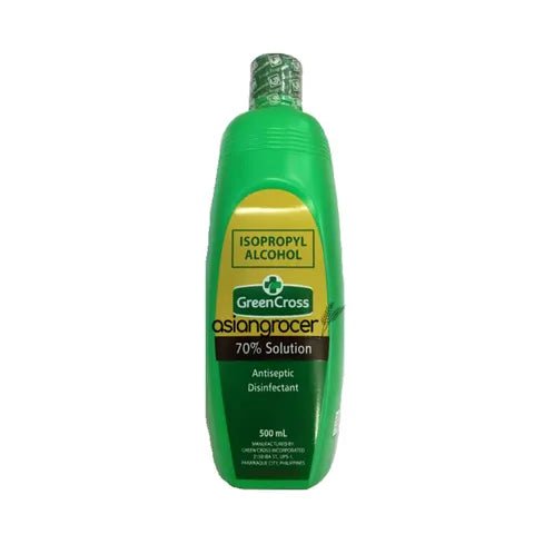 Green Cross Rubbing Alcohol 70% solution 500ml - Golden Buffalo Grocery Store
