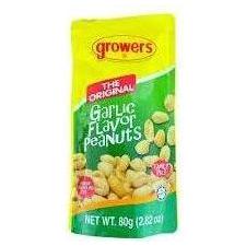 Growers Garlic Flavor Peanut 80g - Golden Buffalo Grocery Store