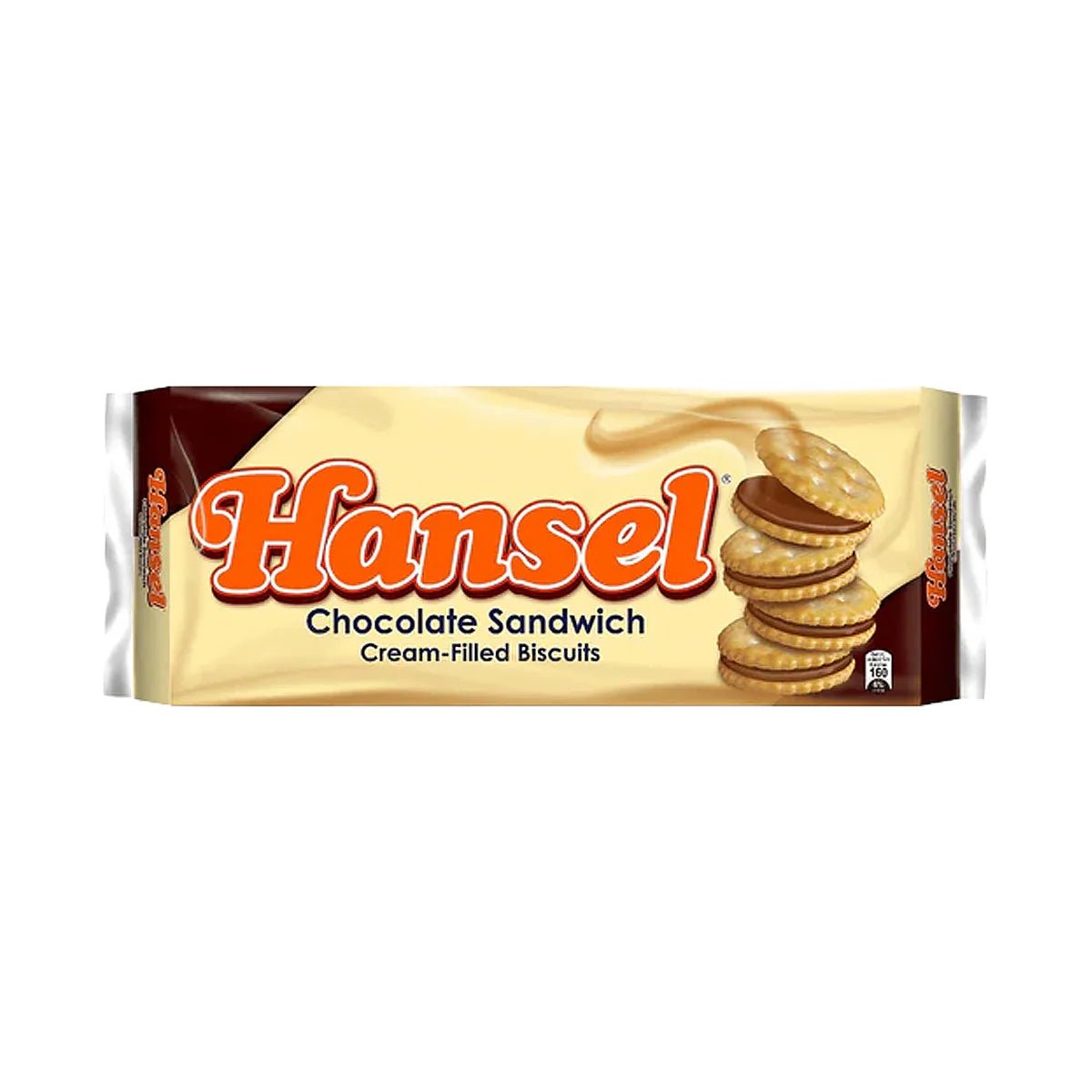 Hansel Chocolate Sandwich Cream Filled Biscuits 10 x 31g - Golden Buffalo Grocery Store