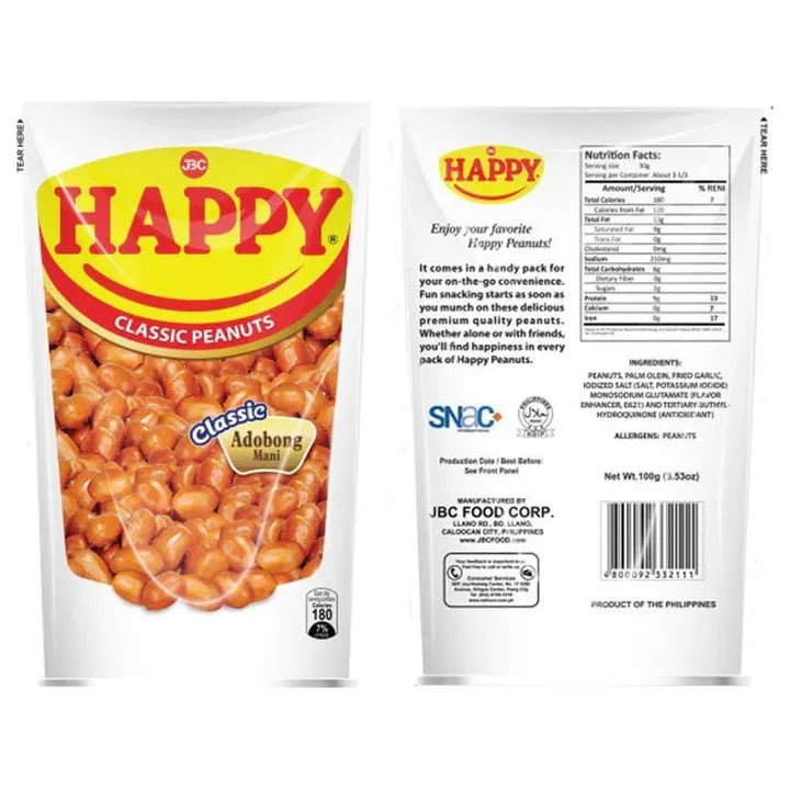 Happy Classic Peanuts - Classic Adobong - Golden Buffalo Grocery Store