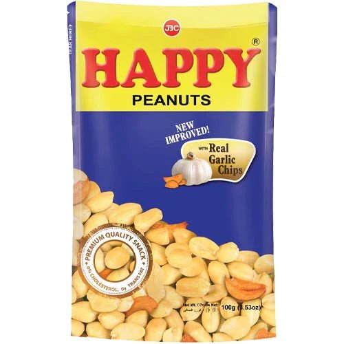 Happy Peanut with Real Garlic 100g - Golden Buffalo Grocery Store
