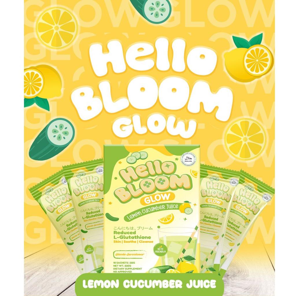 Hello Bloom Lemon Cucumber Juice - Golden Buffalo Grocery Store