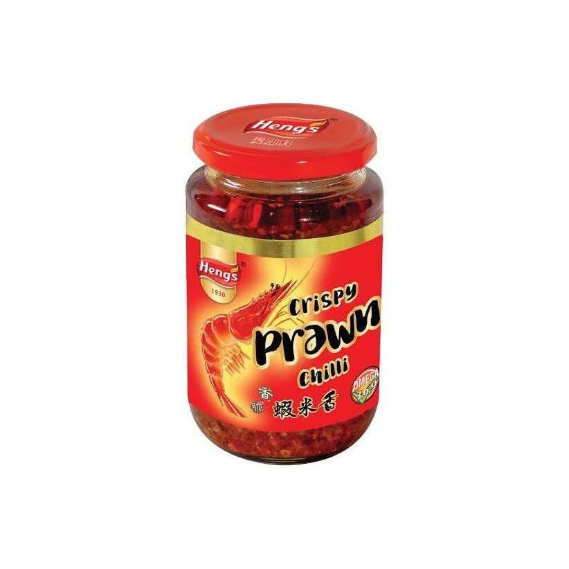 Heng's Crispy Prawn Chili Sauce 340g - Golden Buffalo Grocery Store