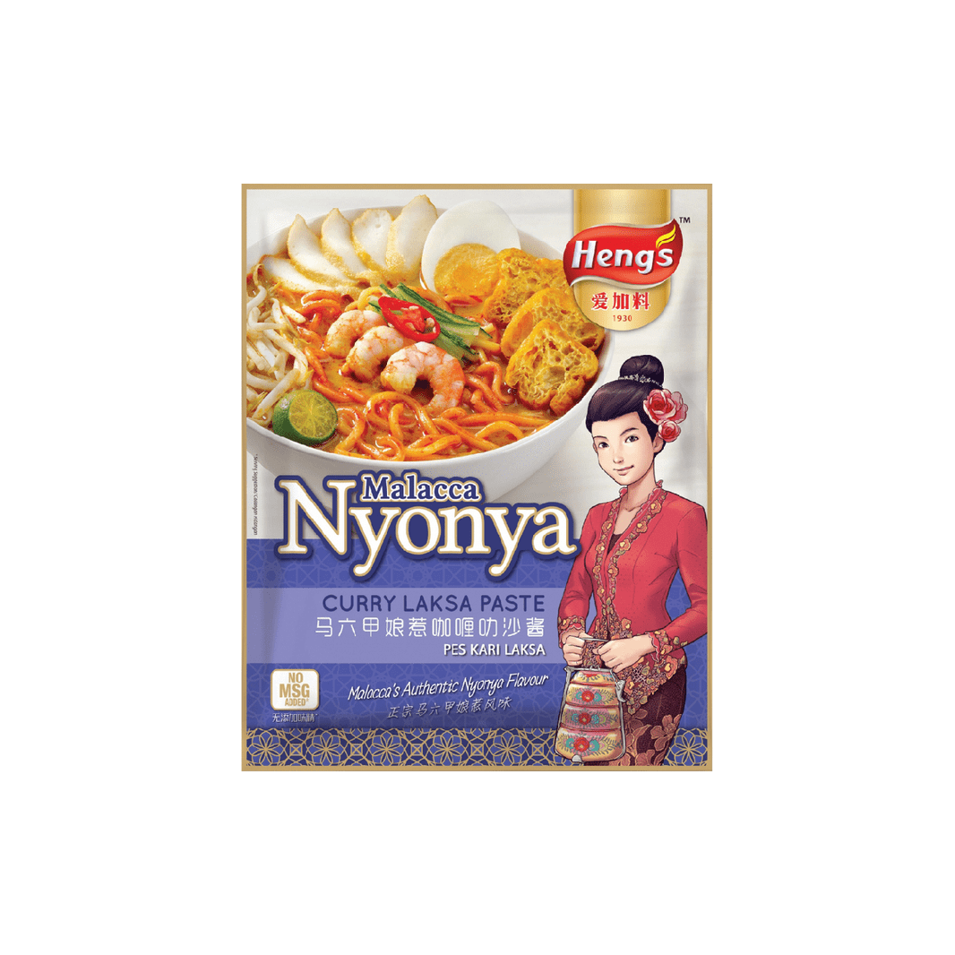 Heng's Malacca Nyonya Curry Laska Pate 200g - Golden Buffalo Grocery Store