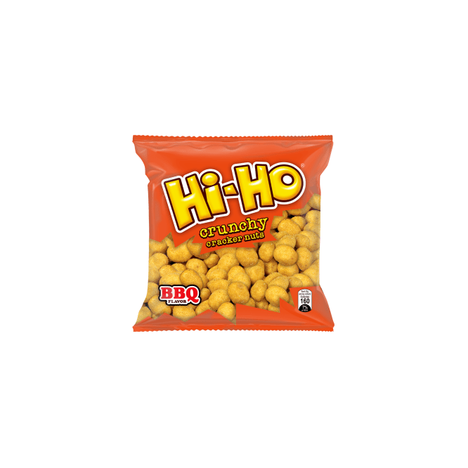 Hi Ho Crunchy Cracker Nuts BBQ 70g - Golden Buffalo Grocery Store