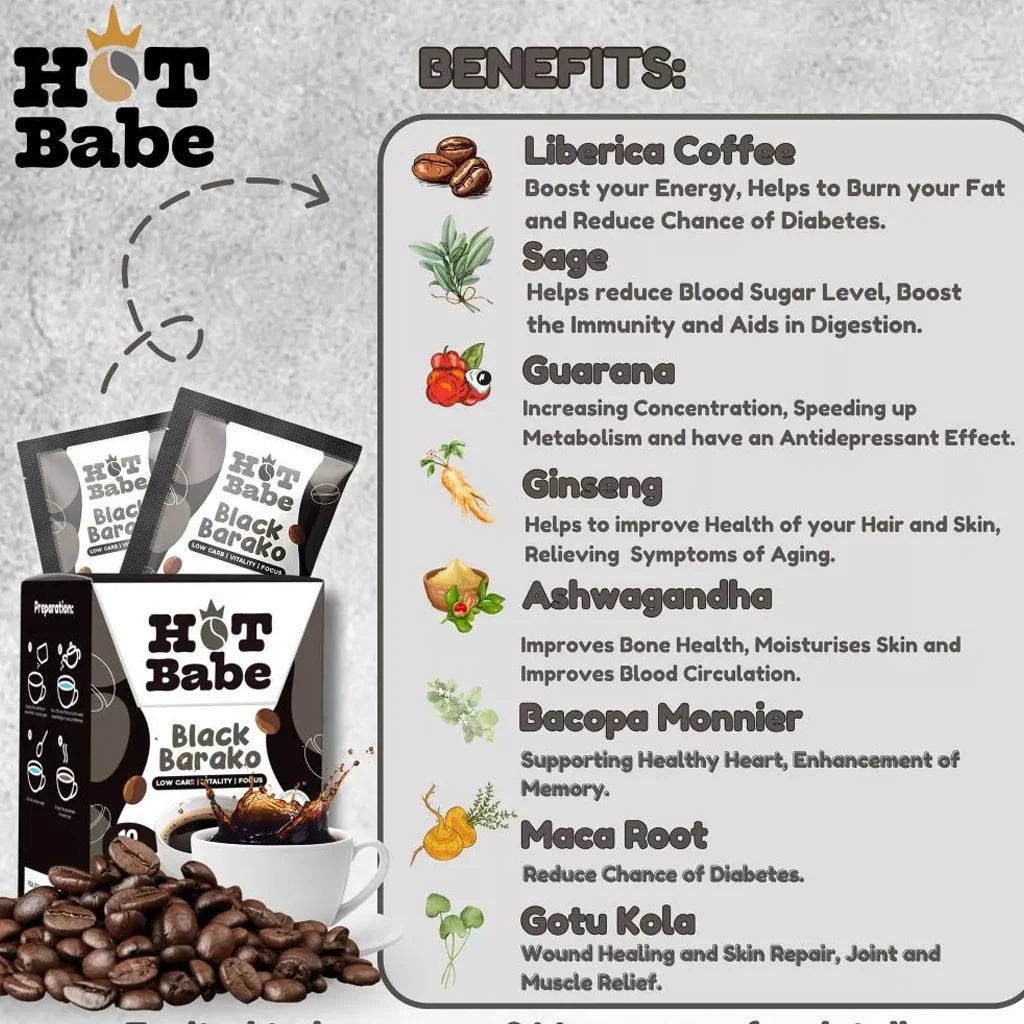 Hot Babe Black Barako - Golden Buffalo Grocery Store