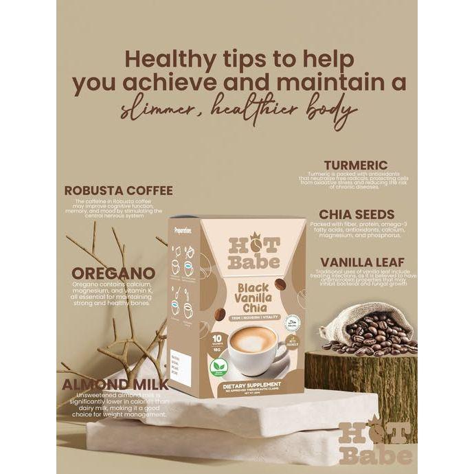 Hot Babe Black Vanilla Chia - Golden Buffalo Grocery Store