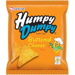 Humpy Dumpy Tortilla Chips Butterred Cheese 110g - Golden Buffalo Grocery Store