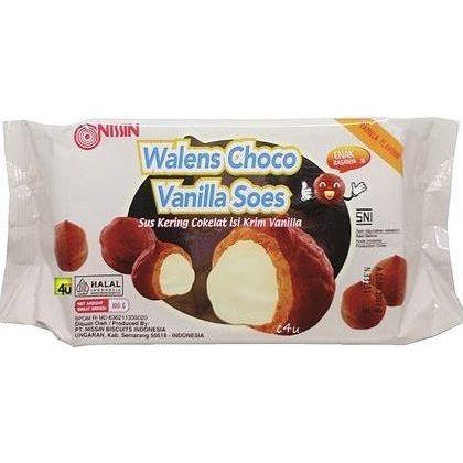 Nissin Walens Soes Choco Vanilla 100g