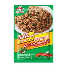 Ajinomoto Rosdee Thai Basil Stir Fry Powder 50g Ka Prao