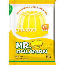 Mr Gulaman Jelly Powder Yellow 25g