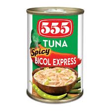 555 Tuna Spicy Bicol Express 155g