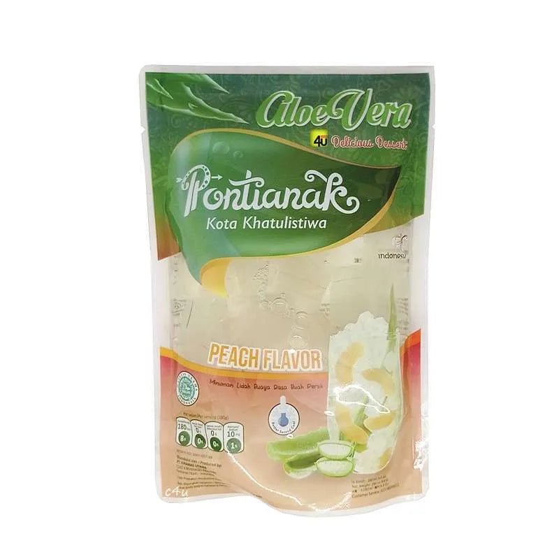 Inaco Aloe Vera Peach 280ml - Golden Buffalo Grocery Store