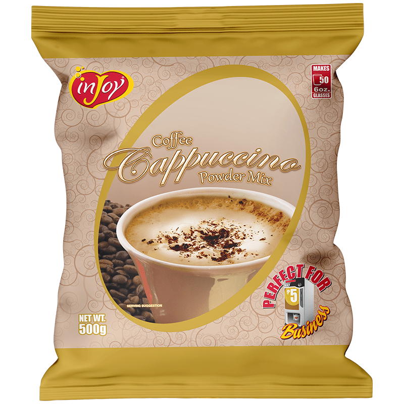 Injoy Coffee Cappucino Powder Mix 500g - Golden Buffalo Grocery Store