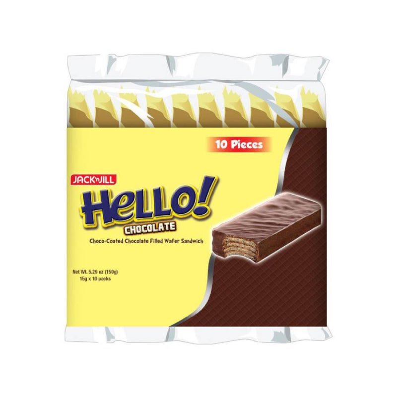 Jack n Jill Hello Chocolate 15g x 10 - Golden Buffalo Grocery Store