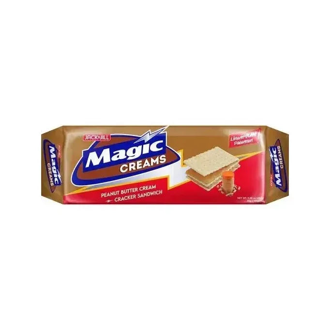 Jack n Jill Magic Creams Peanut Butter Cracker Sanwich 28g x 10 - Golden Buffalo Grocery Store