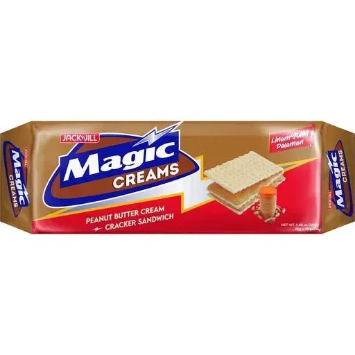 Jack n Jill Magic Creams Peanut Butter Cracker Sanwich 28g x 10 - Golden Buffalo Grocery Store