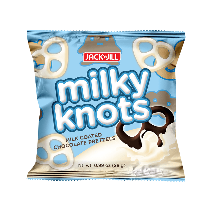 Jack n Jill Milky Knots 28g - Golden Buffalo Grocery Store