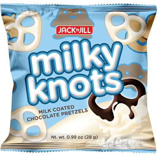 Jack n Jill Milky Knots 28g - Golden Buffalo Grocery Store