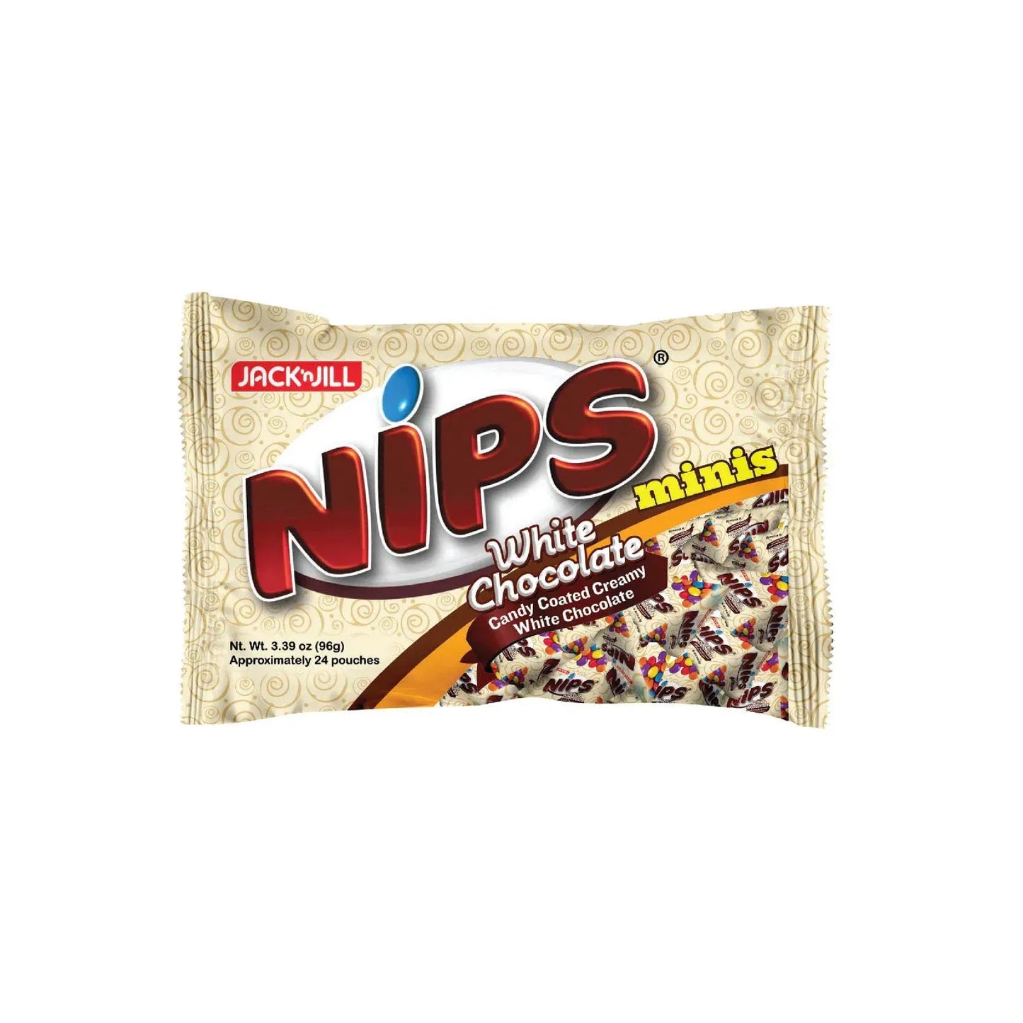 Jack n Jill Nips White Chocolate 96g - Golden Buffalo Grocery Store