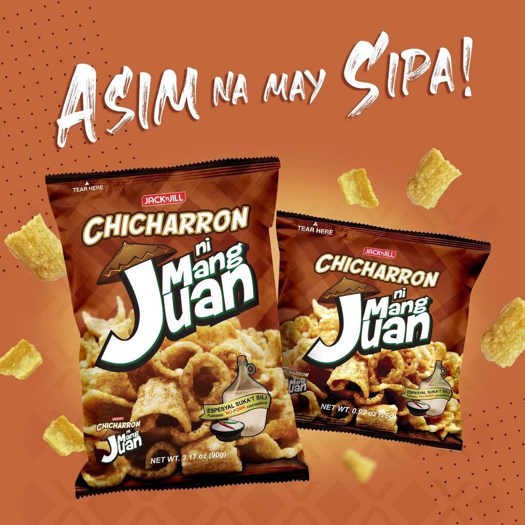 Jack'nJill Mang Juan Suka't Sili Chicharron 90g - Golden Buffalo Grocery Store