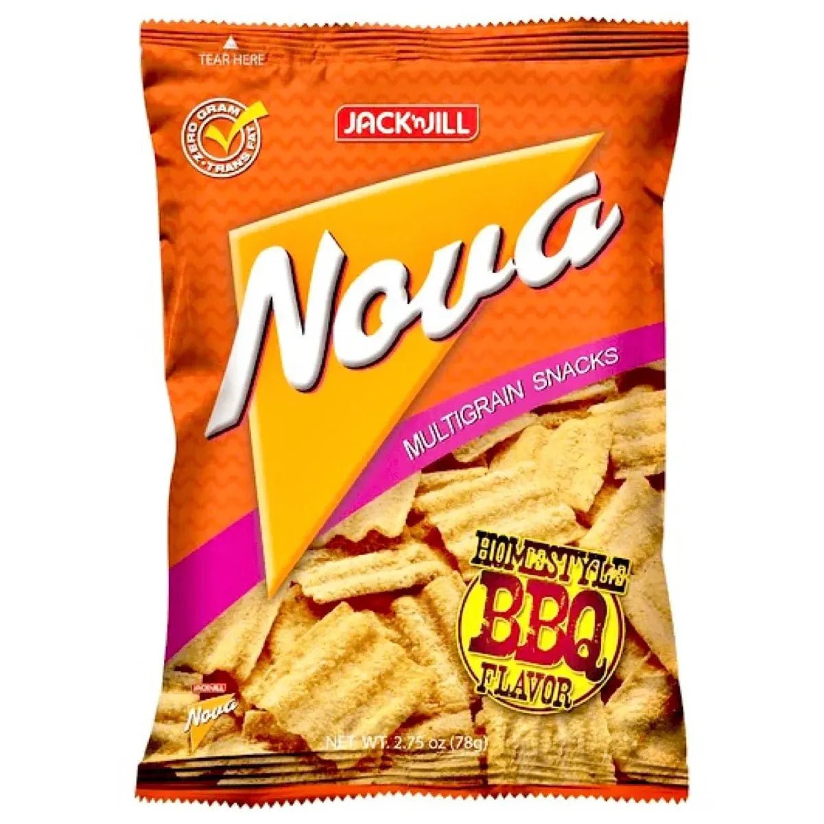 Jack'nJill Nova Homestyle BBQ Flavor Multigrain Snacks 78g - Golden Buffalo Grocery Store