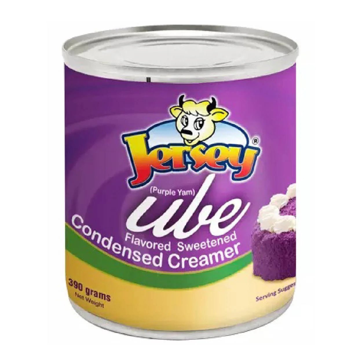 Jersey Sweetened Condensed Creamer 390g - Ube - Golden Buffalo Grocery Store