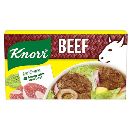 Knorr Beef Broth Cubes 60g - Golden Buffalo Grocery Store