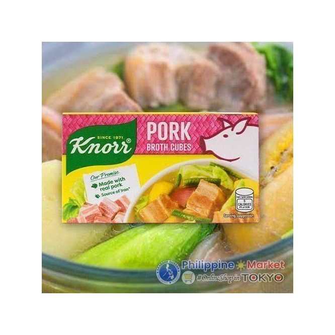 Knorr Pork Broth Cubes 60g - Golden Buffalo Grocery Store