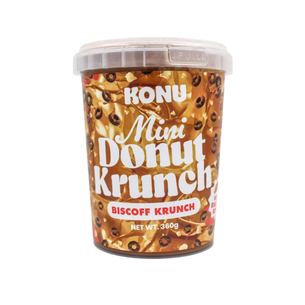 Konu Mini Donut Krunch Biscoff Krunch 360g - Golden Buffalo Grocery Store