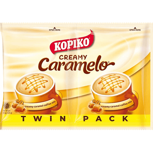 Kopiko Creamy Caramelo Twin Pack x 5 - Golden Buffalo Grocery Store