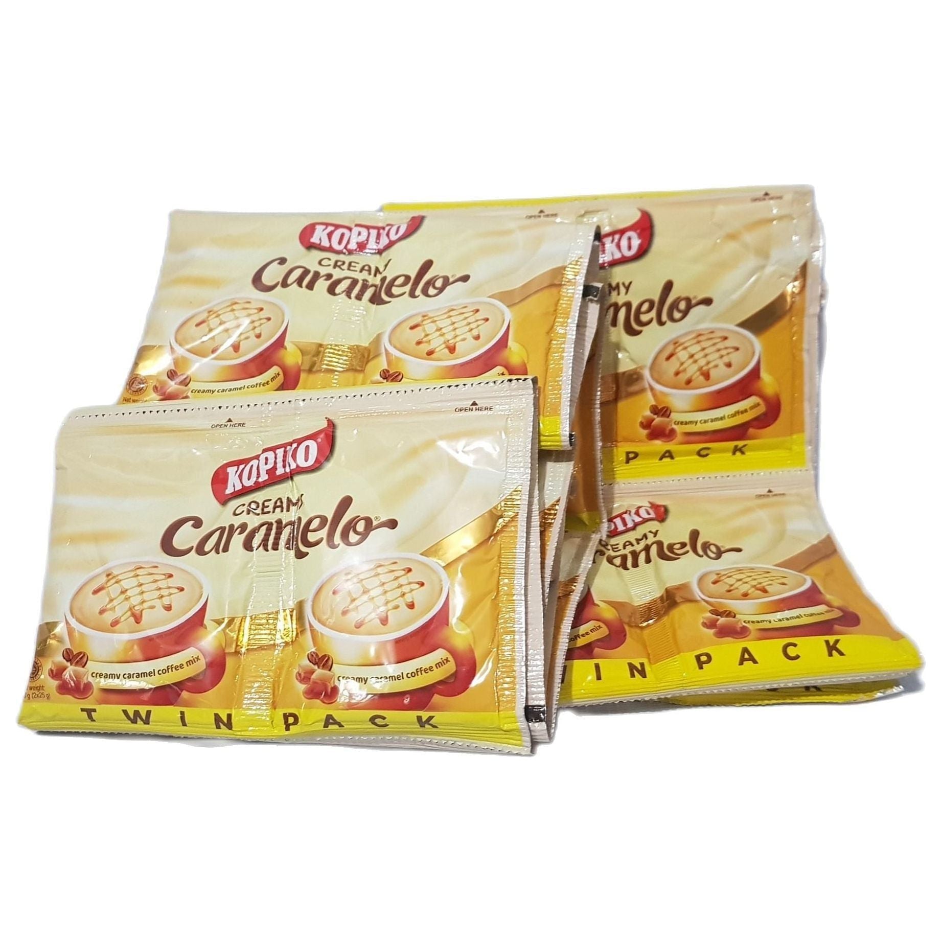 Kopiko Creamy Caramelo Twin Pack x 5 - Golden Buffalo Grocery Store
