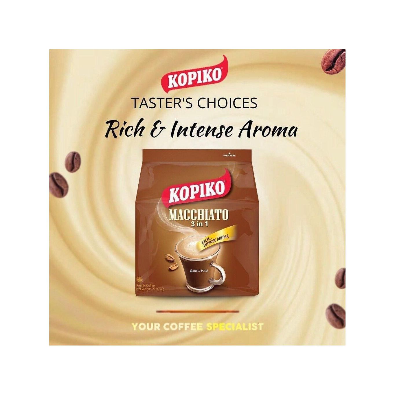 Kopiko Macchiato 3 in 1 - Golden Buffalo Grocery Store