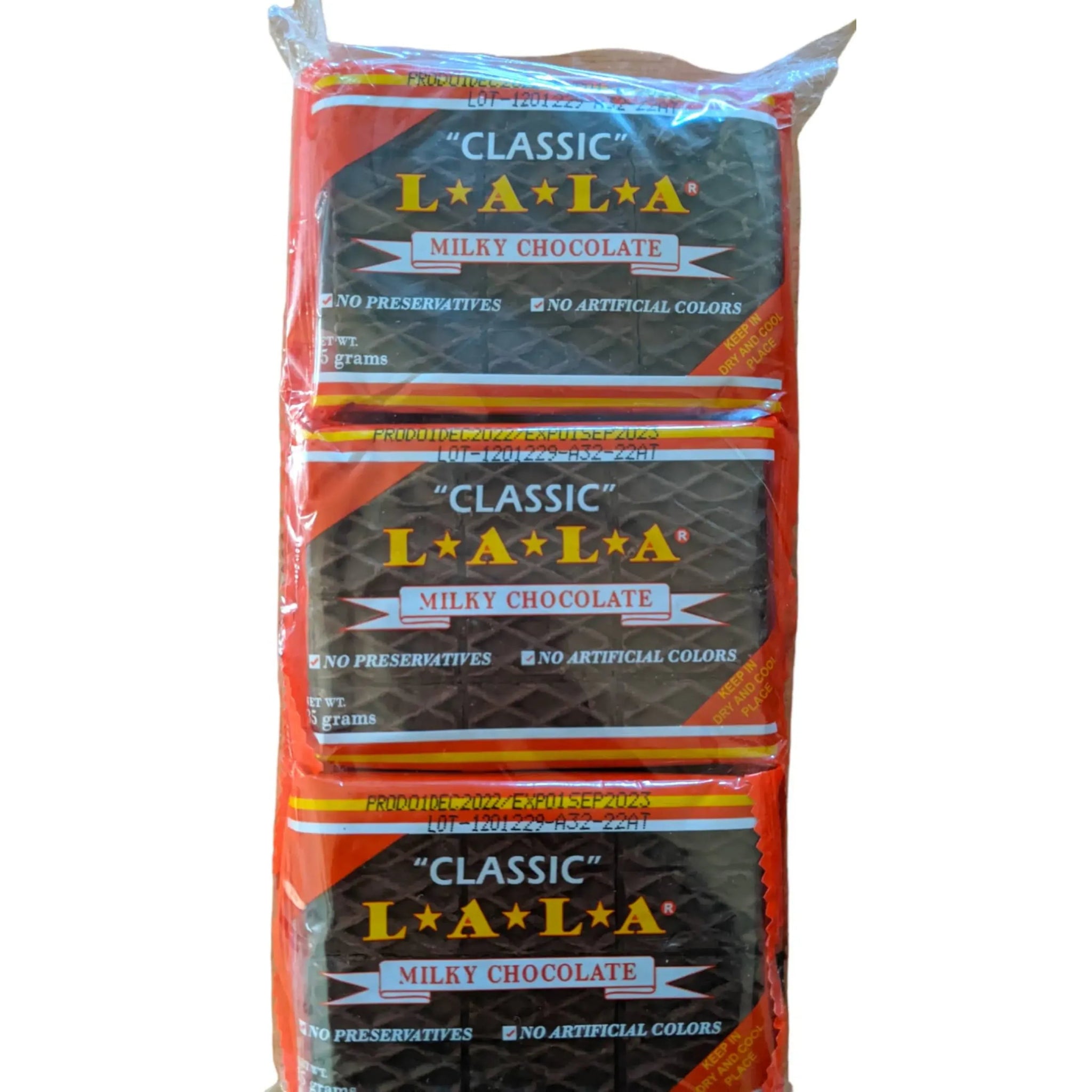 Lala Chocolate Bars 35g x 12 - Golden Buffalo Grocery Store