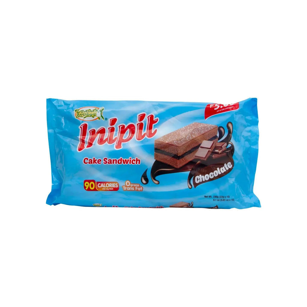 Lemon square Inipit Chocolate 23g x 10 - Golden Buffalo Grocery Store